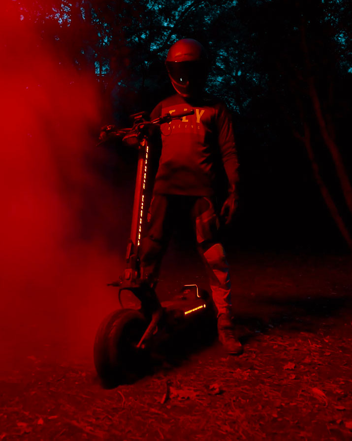 Teverun 7260R la plus puissante des trottinettes électriques