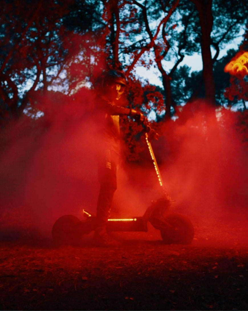 Teverun 7260R la plus puissante des trottinettes électriques